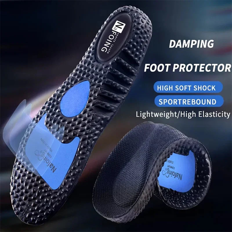 Soft-soled Sports Insoles for Men Shock-absorbing and Breathable in Summer Not Tiring To Stand for A Long Time