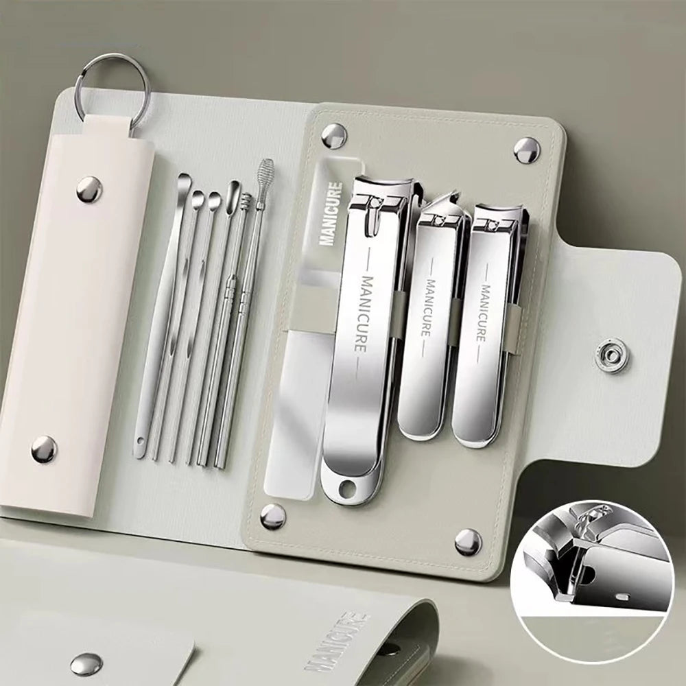 6/10 Piece Portable Household Nail Scissors Set Household High End Men And Women Special Nail Clippers Manicure Beauty Tools